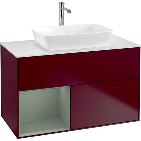 Villeroy & Boch F771GMHB Armoire sous lavabo Finion F77 (1/2)