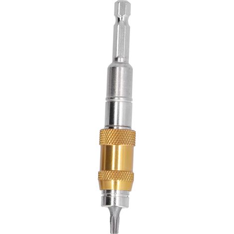 Kit d'accessoires comprenant une rallonge magnétique pour tournevis à tige hexagonale flexible de 6,35 mm (1/4 po) et un porte-embout flexible. (1/5)