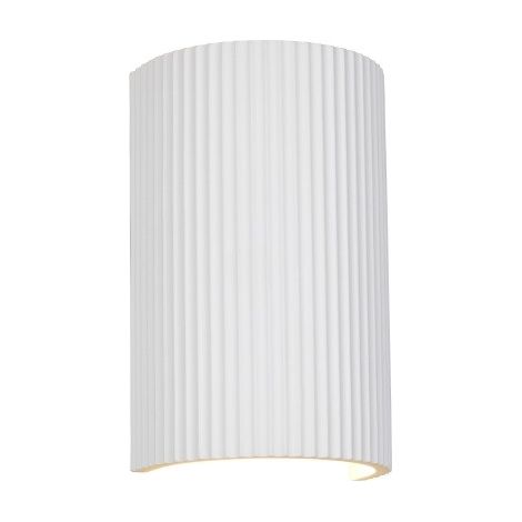 Applique, Applique murale en gypse blanc - RAPOSA Blanc en Résine, TRIO