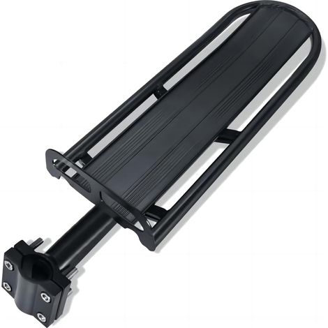 BEBUSINGOTO Universel Transporteur Porte-Bagages, Réglable Porte Vélo Arrière en Alliage D'aluminium, Porte-Vélos Arrière de Vélo avec Serrage Rapide pour Vélo de Route VTT, Capacité de Charge 10 kg (1/5)