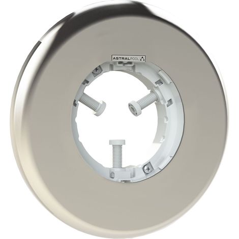 Enjoliveur AstralPool LumiPlus FlexiNiche inox AISI 316 71209CLSS Ø180–230 mm