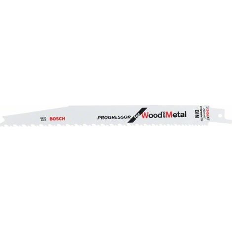 Bosch S 3456 XF hoja de sierra sable metalizada 200 mm