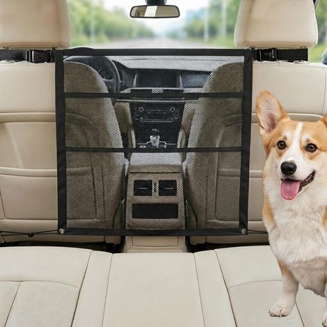 Filet pour chien de voiture avec poches de rangement, 69 x 56 cm (1/5)