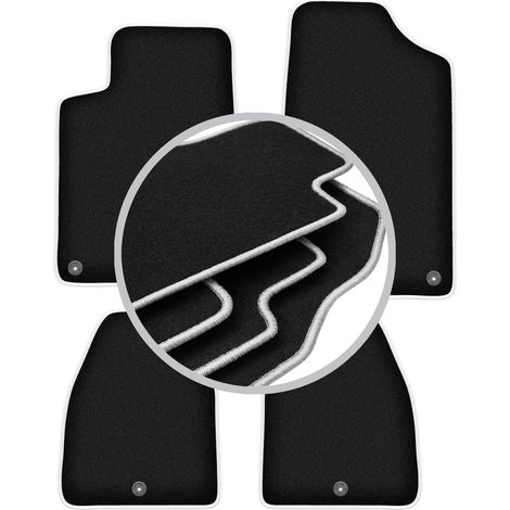 Tapis de voiture CARLUX-SILVER pour : Citroën C6 berline (2005-2012) (1/5)