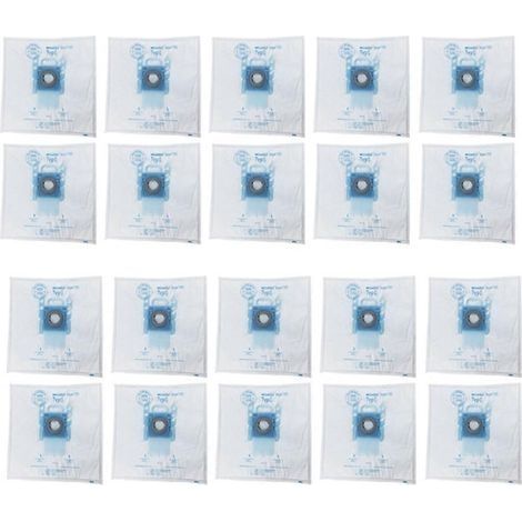 Lot de 20 sacs à poussière pour aspirateur Bosch série G (BSG6, BSG7, BSGL 3126) - Pièces détachées et accessoires (1/5)