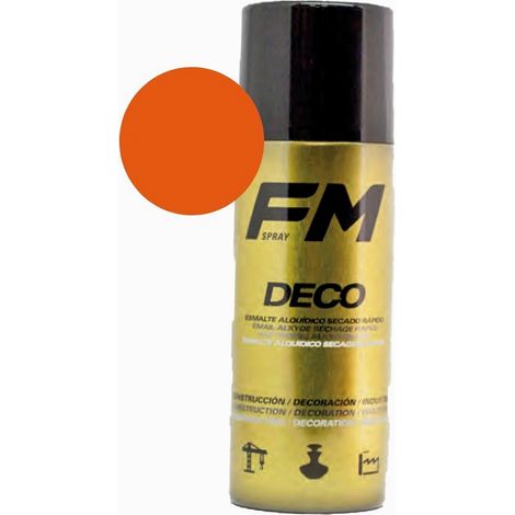 Bombe de peinture orange pur 400ml Orangé pur - RAL 2004 Orangé pur - RAL 2004