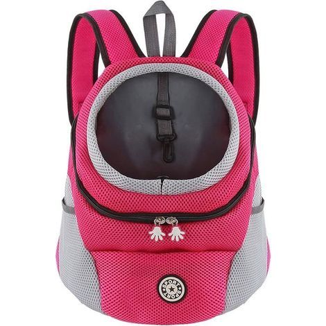 Waterproof Pet Carrier Backpack for Small Dogs, Made of Stretchy, Breathable Fabric—Perfect for Hiking and Travel