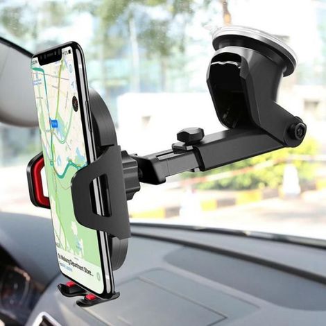 Ventouse Support de téléphone de voiture Support de téléphone portable dans la voiture pas de Support de montage GPS magnétique (1/4)