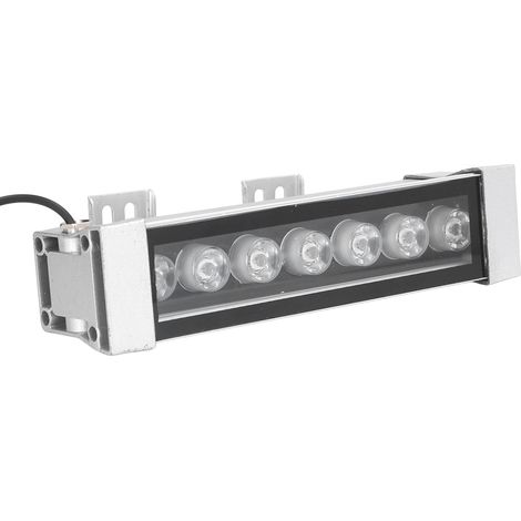 Lampe de détection de poussière et d'empreintes digitales à LED verte 7 W, à intensité variable, pour machines-outils et inspections. Prise US 100-240 V. (1/5)