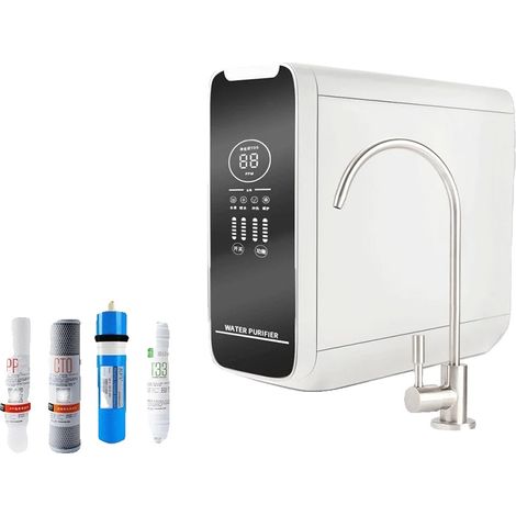 Purificateur d'eau, Débit de 600G, Réduction efficace des TDS, 600G (1/2)
