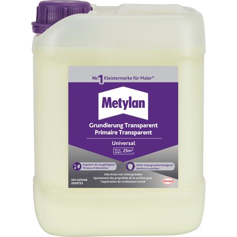 METYLAN Tapeziergrund Putze/Beton 2,5 Ltr (1/2)