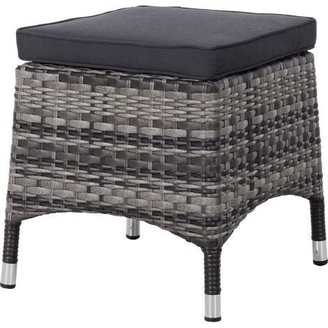 Primaster Dining Loungehocker Varios Alu Gartenhocker Hocker