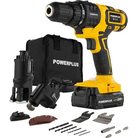 Anderes Elektrowerkzeug powerplus powx00550 20V 40 Nm