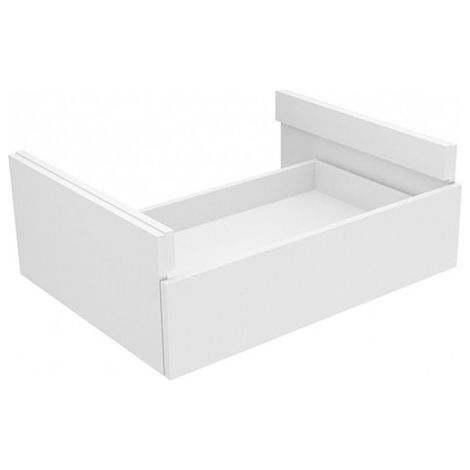 Meuble bas EDITION 400 PLANNING avec découpe siphon 700x254x535mm noyer / noyer KEUCO