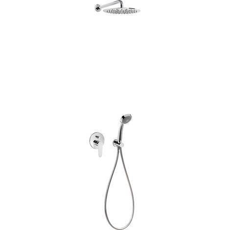 KIT DE GRIFO MONOMANDO EMPOTRADO DE 2 VÍAS PARA DUCHA (1/2)