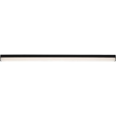 Réglette LED sous-meuble 113 cm noir/blanc 24W 4000K (1/5)