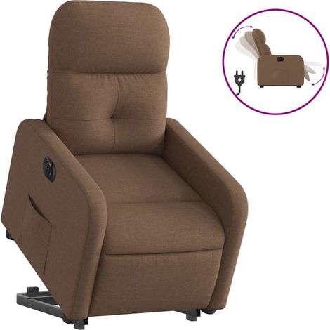Maison Exclusive - Relaxsessel mit Aufstehhilfe Elektrisch Braun