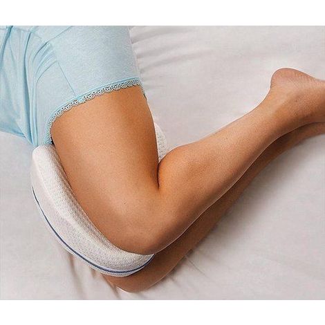 Kniekissen fürs Bett – Ergonomisches Kissen – Kniekissen für Seitenschläfer – Beinkissen – Kniekissen – Memory-Schaum (1/4)