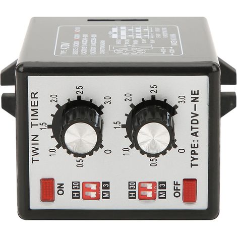 Zeitrelais mit Drehknopf, mehrteiliges Zeitrelais ATDV-NE AC110V/220V (1/5)