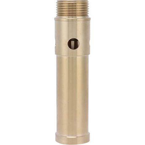 Buse de fontaine à bulles en laiton pour mousse et poussière, idéale pour les jardins, parcs et aménagements paysagers. Filetage mâle G1-1/2, 46 mm. (1/5)