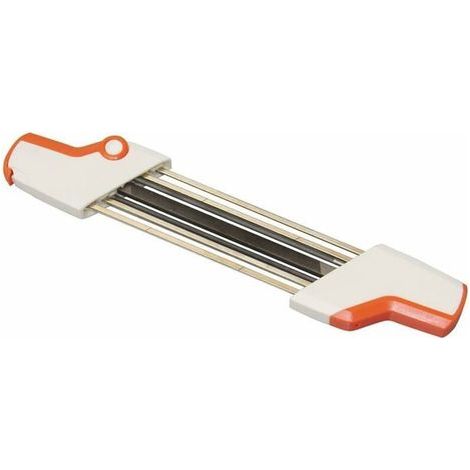 HONORNIC - Affûteur de tronçonneuse, Compatible avec les chaînes de tronçonneuse Stihl 3/8 pouces, pour Stihl 2-en-1 Easy File 4.0mm (1/5)
