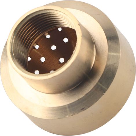 Tête de jet fontaine en laiton 3/4" pour bassin, jardin et paysage, buse d'arrosage à pulvérisation en éventail, embout de fontaine pour étang, accessoire d'irrigation domestique (1/5)
