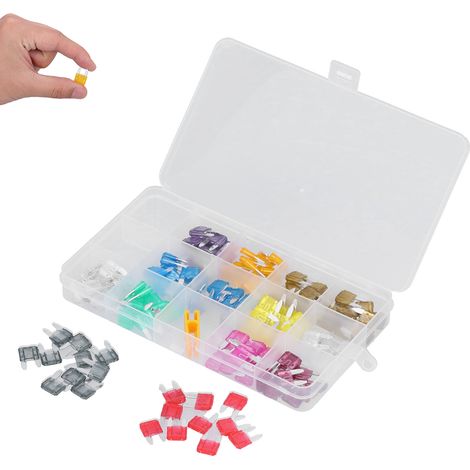 140 Miniatur-Flachsicherungen für Kraftfahrzeuge (1/5)