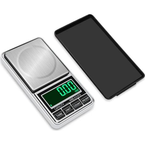 Balance électronique mini portable à brancher sur USB pour bijoux, précision de 0,01 g (100 g/0,01 g + câble USB)-AquaForge (1/2)