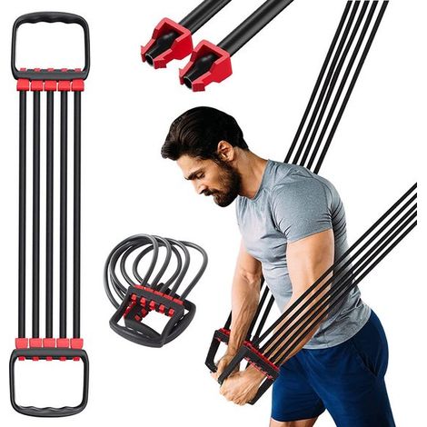 Bande de résistance pour une utilisation en salle de sport. (1/4)