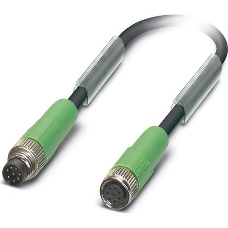 Câble d'actionneur Phoenix Contact, M8 Femelle vers M8 Mâle, 300mm ( Prix pour 1 )