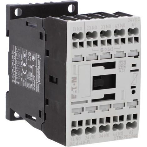 Contactor auxiliar dila-40(24VDC)-PI Push-In, funcionamiento en CC 199208