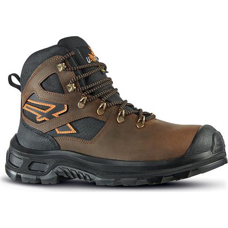 Chaussures de sécurité hautes MONTANA UK s ESD S3S CI FO SR marron-noir U.POWER - Pointure: 40 (1/2)