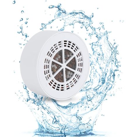 2PCS Filtre de bain - Filtre à boule de bain - Purificateur d'eau sans BPA pour une peau et des cheveux plus sains, élimine les contaminants pour un bain rafraîchissant (1/5)