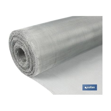MALLA MOSQUITERA ALUMINIO 1,2X 25MM - COFAN (1/2)