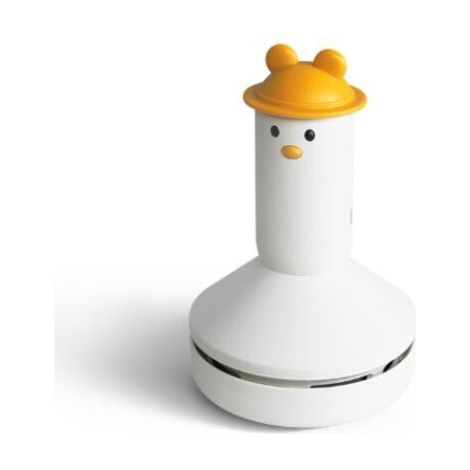 Portable usb livre aspirateur de bureau portable sans fil petit mini gomme nettoyant pour miettes (jaune) (1/4)