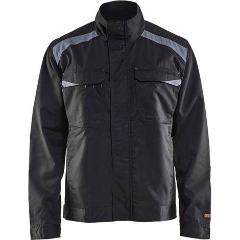 Veste de travail industrie 4054 - Noir/Gris clair M (1/4)