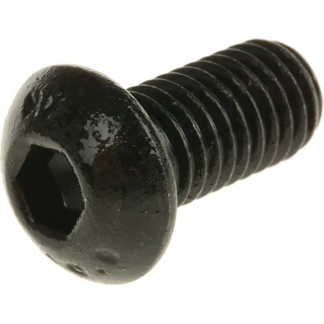 Vis à six pans creux, M8 x 16mm, tête Vis bombée à tête creuse hexagonale, en Acier ( Prix pour Boîte de 50 )