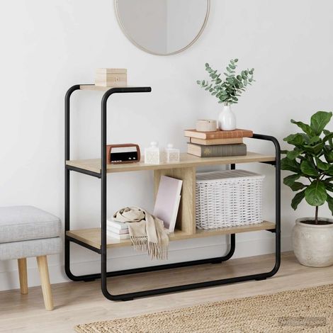 Teenpull – Konsolentisch Sonoma-Eiche 80 x 35 x 75 cm Holzwerkstoff (1/5)