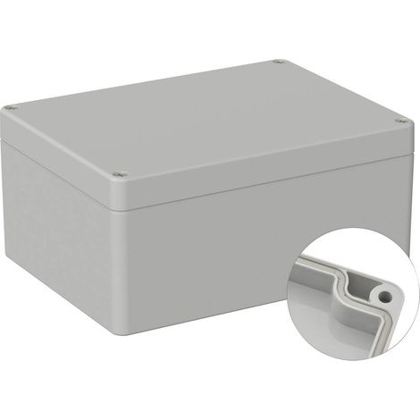 TRU COMPONENTS CUSTODIA UNIVERSALE TC-9065532 160 X 120 X 75 PZ GRIGIO CHIARO (RAL 7035) 1 PZ(I) (1/2)