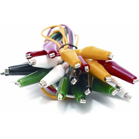 Mueller Electric BU-00287 KIT puntali Collegamento a morsetto Nero, Verde, Rosso, Bianco, Giallo 1 KIT