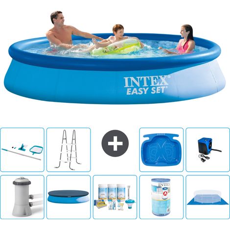 Intex Piscina Easy Set Rotonda - 366x76 cm - 8-pezzi S41069 (1/5)