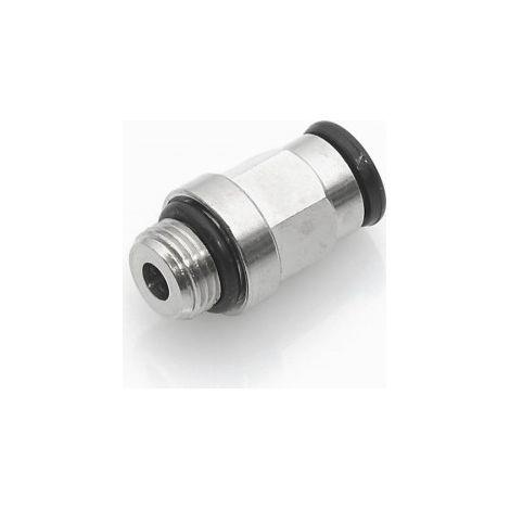 RACOR RECTO CILIND.TUBO 6MM G1/8 - AIXIA