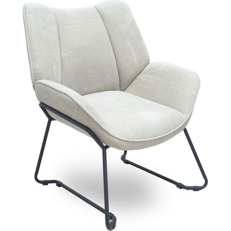 Sillón de espera Opti526 tela beige