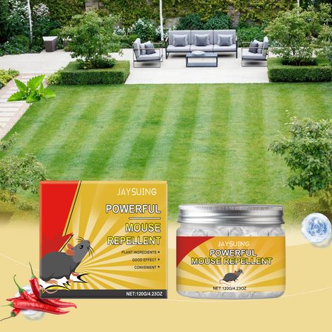 Hochwirksame Rattenabwehrpaste für den Innen- und Außenbereich, 120 g. -- DE (1/5)