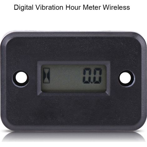 Kabelloser digitaler Vibrationsstundenzähler für Vibrationsmaschinen, Motorräder, ATVs, Boote und Schiffe (1/5)