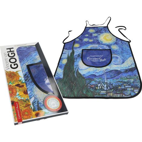 Grembiule da cucina - V. Van Gogh. Notte stellata (carmani)