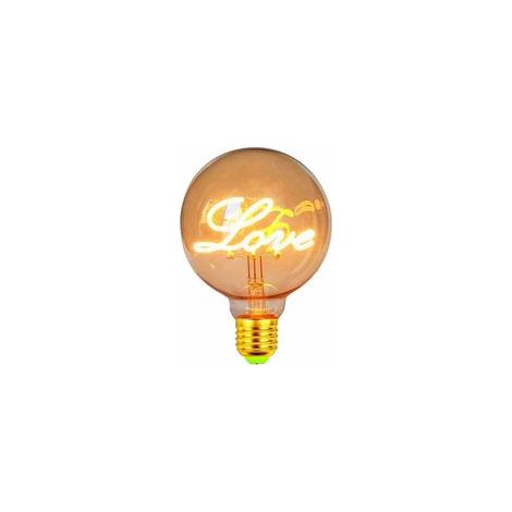 Ampoule Led G95 4W Dimmable 2000Kelvin 220-240V Love Edison Ampoule Décorative E27 (1/5)