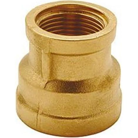 Manicotto Ridotto 1" - 1/2" Ottone Giallo