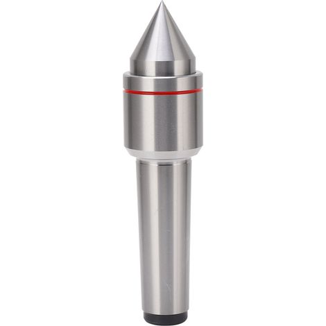 Pointe tournante 60° précision roulement lisse, acier carbone renforcé, centre rotatif lourd pour tour (1/5)