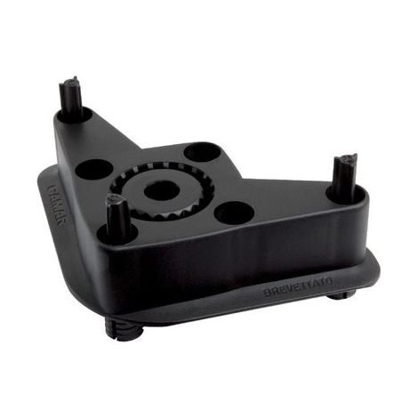Embases de fixation à visser pour vérins ABS Camar S.P.A. avec pied de 28 à 35 mm, modèle 450, compatible avec habitat (1/4)